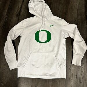 Oregon White Nike Hoodie